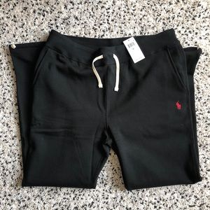 Polo Ralph Lauren Black Men's Fleece Pants XL